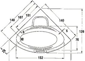 Вана Sanitec Marina