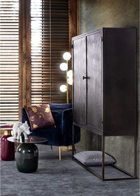 Подова лампа в златист цвят със стъклен абажур (височина 156,5 cm) Balls – Bizzotto