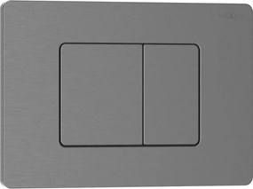 Mexen Tex 05 бутон за промиване неръждаема стомана, четкано оръжие сиво - 6105-12