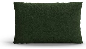 Зелена възглавница за диван от букле Poppy – Micadoni