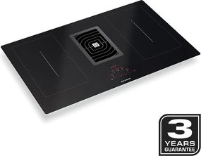Faber GALILEO SMART BK GLASS A83 Аспиратор за вграждане в работен плот и долна композиция шкафове Черно стъкло