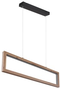 Globo 67287H - LED полилей на кабел MANDERA LED/24W/230V кафяв