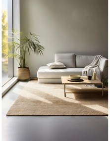 Килим от юта в естествен цвят 160x230 cm Bouclé - Hanse Home