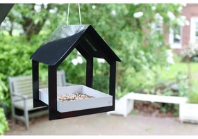 Антрацитно сива къщичка за птици - Esschert Design