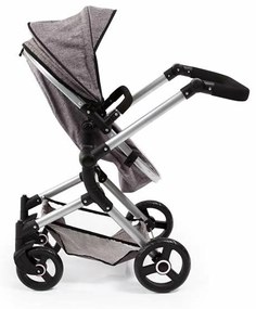 Количка за Кукли Reig Combi Neo Pro 86 x 79 x 42 cm Сив