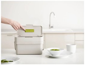 Бял контейнер за компостируеми отпадъци 4 L Compo - Joseph Joseph
