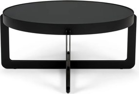 Черна кръгла масичка за кафе Centre – Zuiver