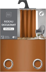 Теракотено затъмняващо перде 135x240 cm Occult – douceur d'intérieur