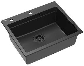 гранитна мивка KURT 110 Black