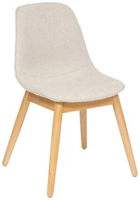 Трапезен стол atmosphera Ayati, Хевея - Бежов