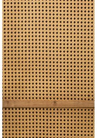 Стенно огледало с рафт и закачалка 53x165 cm Langres - Dutchbone