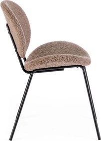 Бежов тапициран трапезен стол Maddie – Yes Everyday