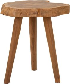 Стол от масивно тиково дърво в естествен цвят Budut – Mauro Ferretti