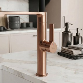 Смесител за кухня REA Lago Brush Copper