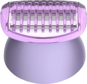 Епилатор Techwood TCO-6007, 2 скорости, LED светлина, Автономност 2 часа, USB-C, IPX7, Бял/Лилав