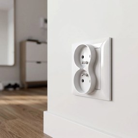 Единична рамка за контакти OSTE JNH013-1F White