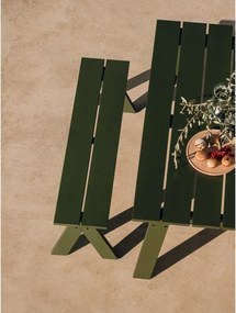 Градинска маса за хранене от масивен бор 77x140 cm Navo – noo.ma