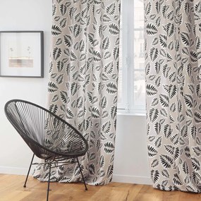 Черно-бежово перде 140x260 cm Alma – douceur d'intérieur