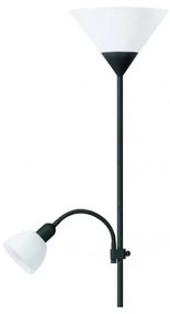 Подова LED лампа Platinet, E27 - 60W, E14 - 25W, IP20, 180 см, Черен