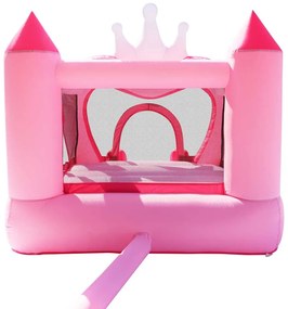 HAPPY HOP Батут замък Princess с пързалка 285x210x220