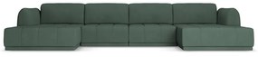 Зелен ъглов диван Hoku – Makamii