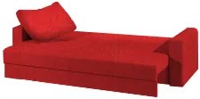 Диван Kleio двуместен-150φ 80β εκ.-Κόκκινο