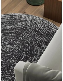 Сив кръгъл килим ø 120 cm Gloria Cavallo – Hanse Home