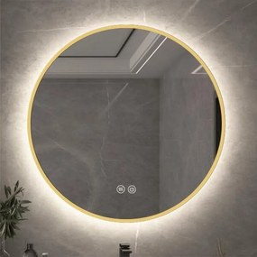 LED огледало с нагревател ICL 1840BG, 60см