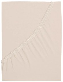 Светлокафяв стреч чаршаф 140x200 cm - B.E.S.