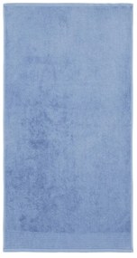 Синя кърпа от египетски памук от тери 50x85 cm – Bianca