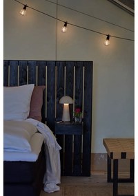 Сива LED настолна лампа с дистанционно управление (височина 28 cm) Sam – Sirius