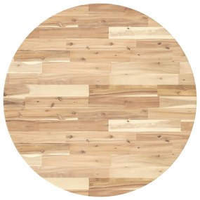 4008687 vidaXL Плот за маса, кръгъл, Ø90x2 см, акациево дърво масив