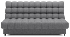 Сив шенилов сгъваем/с място за съхранение диван 197 cm Clareta – ELTAP