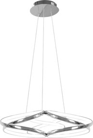 Лампа LED APP795-CP Flat Chrom