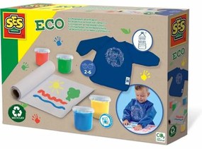 Живопис с Пръсти SES Creative Finger painting kit with Eco apron