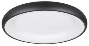 Черно LED затъмняващо се осветително тяло за таван Cardona – Trio