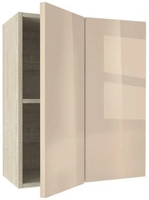 Горен шкаф МДФ Глосмакс 61 (60см) Сонома
