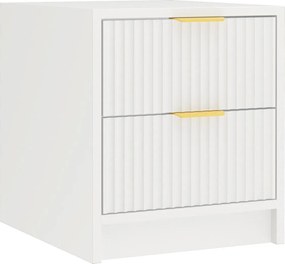 Нощно шкафче Allegro-Бяло