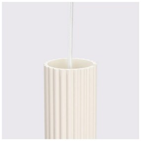 Кремаво висящо осветително тяло Gleam – Sollux
