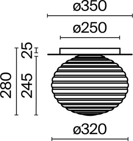Maytoni Плафониера - MOD268CL-01B