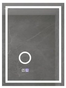 LED огледало за баня с нагревател, 60x80см, Inter Ceramic, ICL 1828