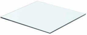 3051556 vidaXL Рафтове, 2 бр, панели прозрачно стъкло, 40x30 см