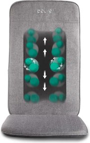 Масажираща седалка Beurer MG 202, 2 скорости, Авто изключване, Шиацу, Сив