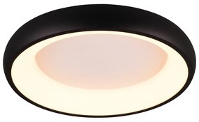 Черно LED затъмняващо се осветително тяло за таван Cardona – Trio