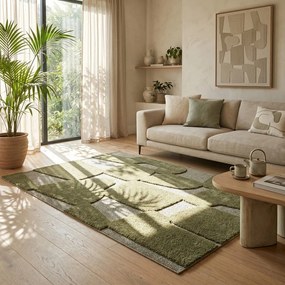 Тъмнозелен килим 160x230 cm Cairo – ESTE