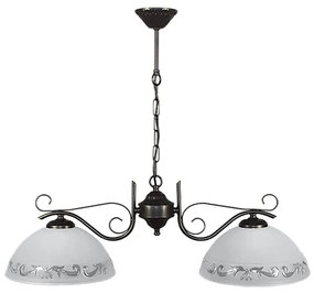 Полилей ДАЛАС, графит, 2xE27