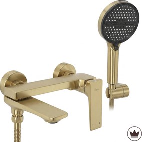 Смесител за вана PREMIUM REA Prime Gold Brush