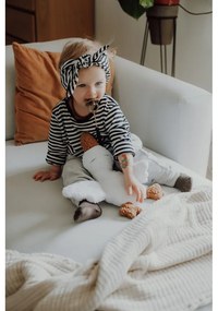 Бяла подложка за спане Goose - Malomi Kids