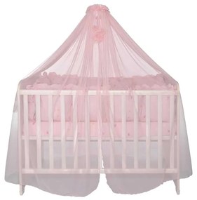 LORELLI Classic Балдахин от тюл 480/160 см. COLOR POM POM РОЗОВ