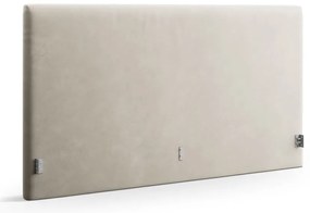 Бежова тапицирана табла за легло 210,5x100 cm Remo – Micadoni